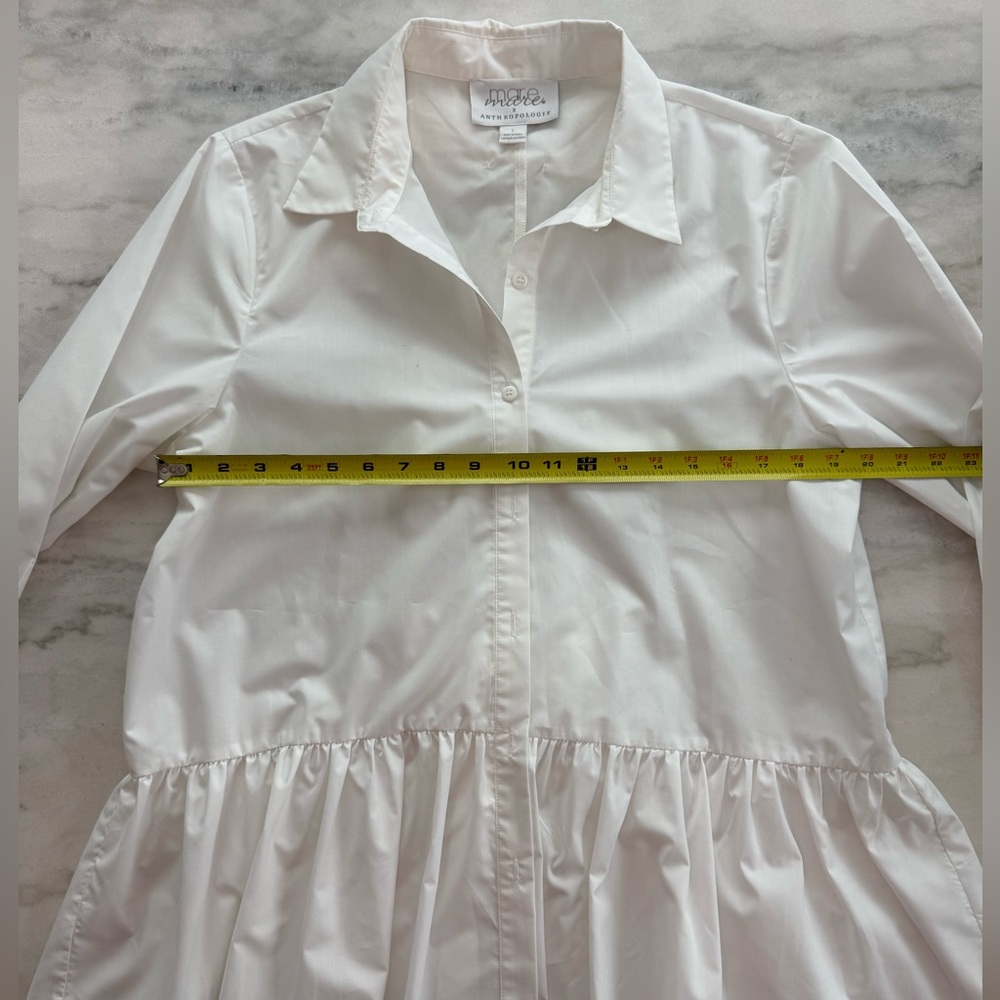 Anthropologie Mare Mare Bow Back Tunic Blouse Women’s Size L - Picture 8 of 16